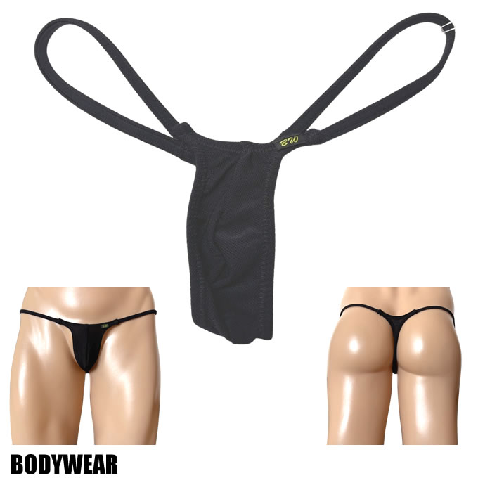 BODYWEAR メンズビキニ　ハードパワーネット　ウルトラマイクロ　 Tバック　1001255