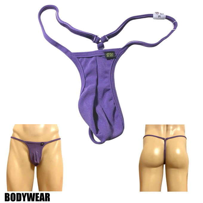 BODYWEAR メンズビキニ　コットンライク　ハイレグ　Gストリング　1210263