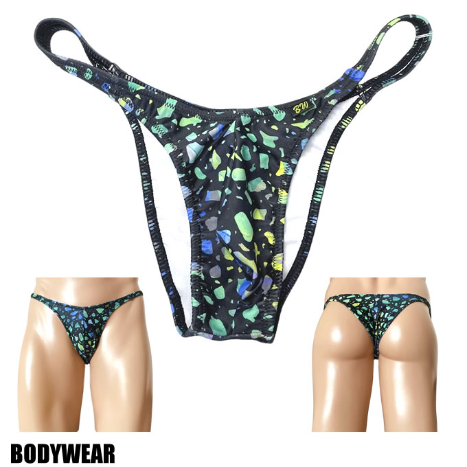 BODYWEAR メンズビキニ　ステンドグラス柄　ベーシックスタンダード　ハーフバック　1957245