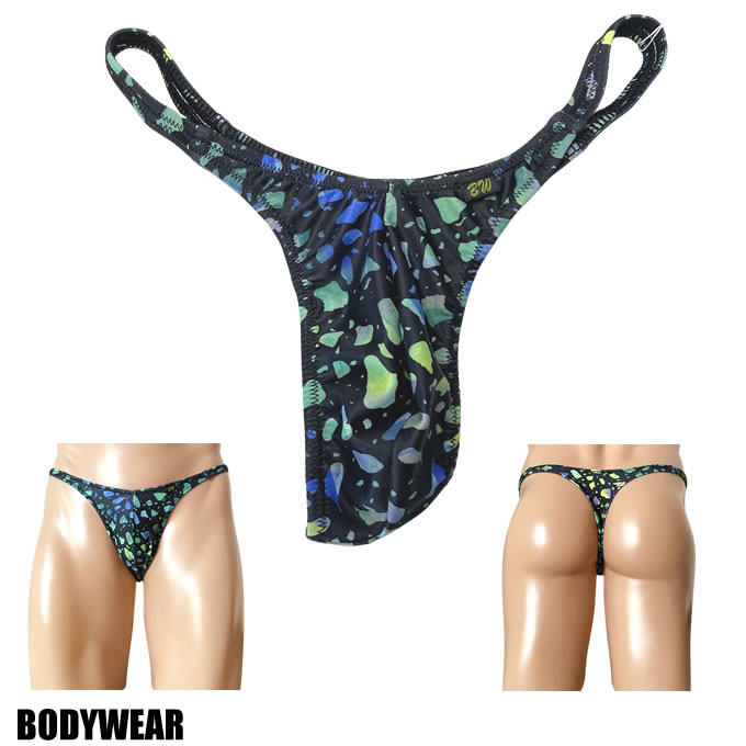 BODYWEAR メンズビキニ　ステンドグラス柄　ベーシックスタンダード　Tバック　1958245