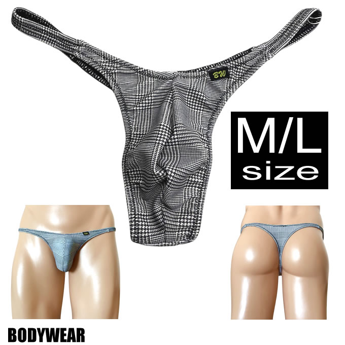 BODYWEAR メンズビキニ　ギンガムチェック柄　ベーシックスタンダード　Tバック　1958248