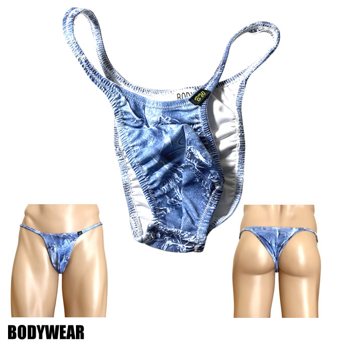 BODYWEAR メンズビキニ　ダメージデニム　シャープ　リオバック　2056262