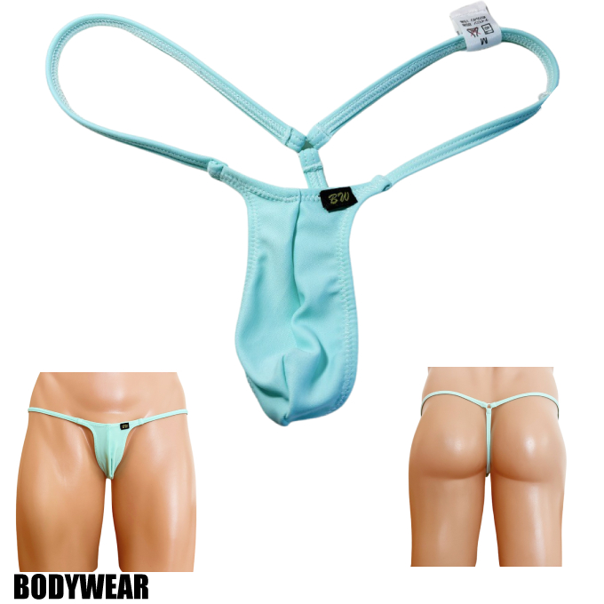 BODYWEAR メンズビキ　 ペパーミントグリーン　2WAY　ウルトラマイクロ　Gストリング　3003276m