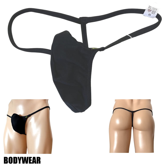 BODYWEAR メンズビキニ　コットンライク　上向きTフロント　Gストリング　3006257