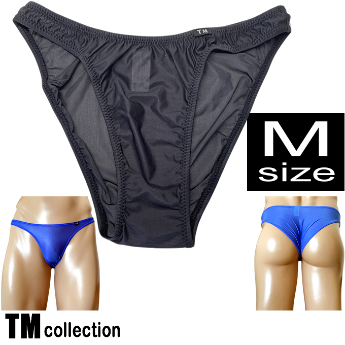 TMコレクション メンズビキニ クリアスキン Standard fit ハギ無し フルバック  Mサイズ　335117