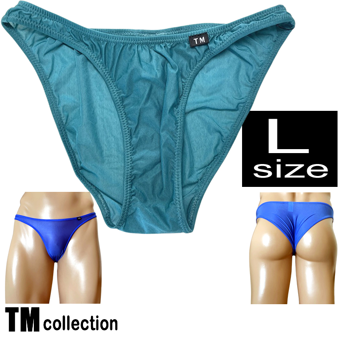TMコレクション メンズビキニ クリアスキン Standard fit ハギ無し フルバック  Lサイズ　335119