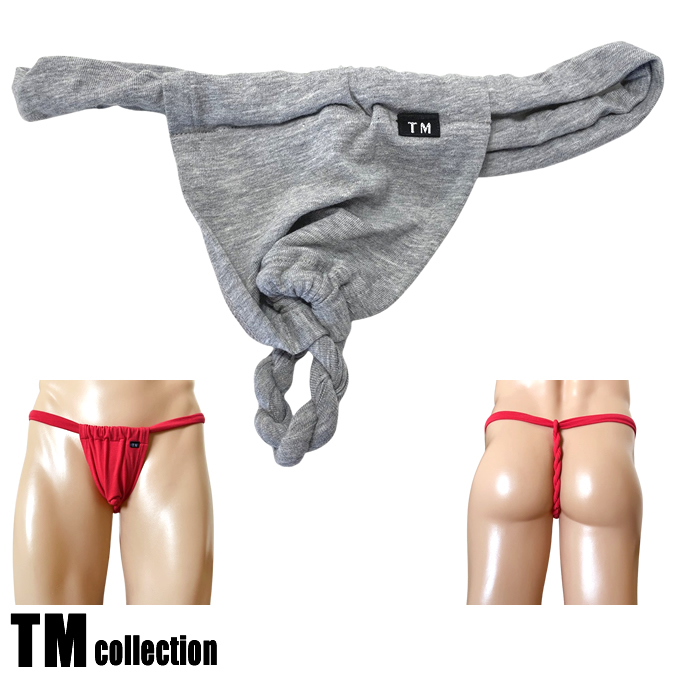 TMコレクション メンズビキニ コットンベア天 ねじりふんどし  Mサイズ　565651