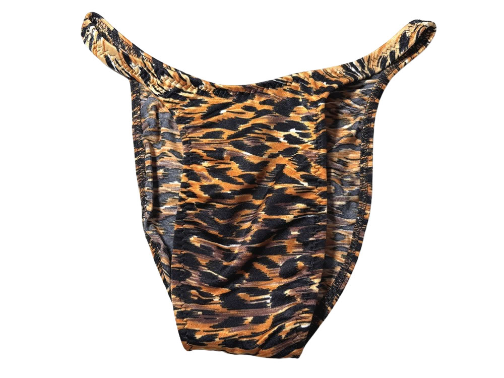 ジャグウェア　ブラジルカット　アニマル柄　ポージングスーツ　bcan04-2