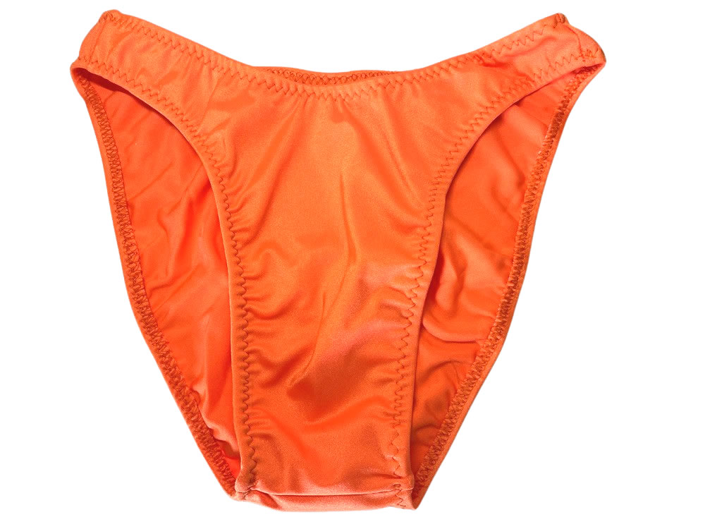 ジャグウェア　ヨーロピアンカット　ポッピーオレンジ　ナイロンライクラ   ポージングスーツ　ec85a