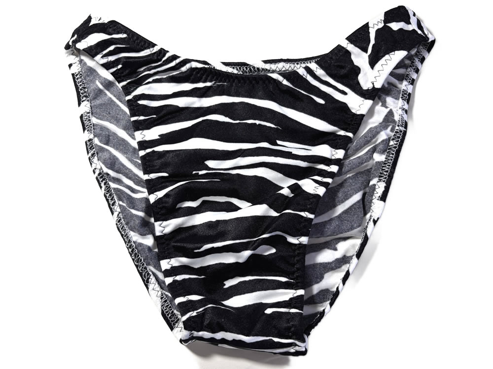 ジャグウェア　ヨーロピアンカット　ゼブラ柄   ポージングスーツ　ecan08