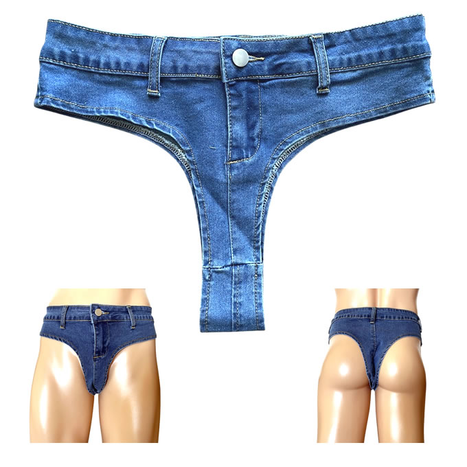 ホットパンツ ハイレグデニム Tバックスタイル  hp1016