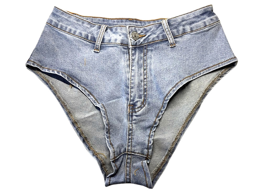 ホットパンツ ハイストレッチデニム ハイカット hp1019