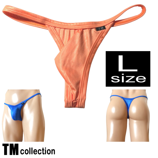 TMコレクション メンズビキニ　WET　バインダートリム　シャープ　Tバック　Lサイズ　065604