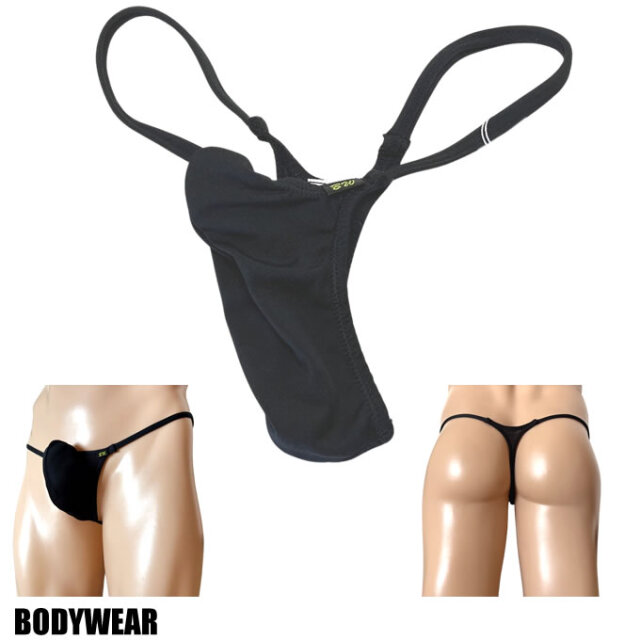 BODYWEAR メンズビキニ　コットンライク　上向きTフロント　Tバック　1004257