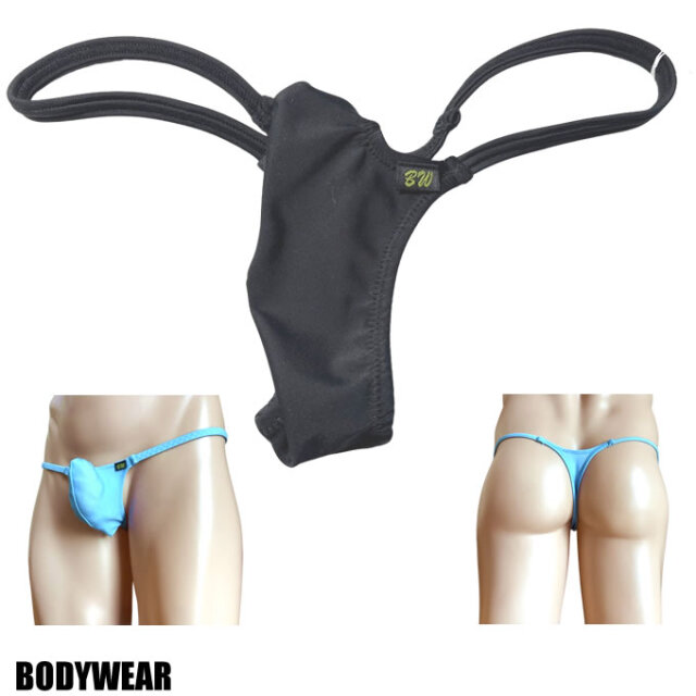 BODYWEAR メンズビキニ スパンデックス2WAY 上向きTフロント Tバック Mサイズ 1004267