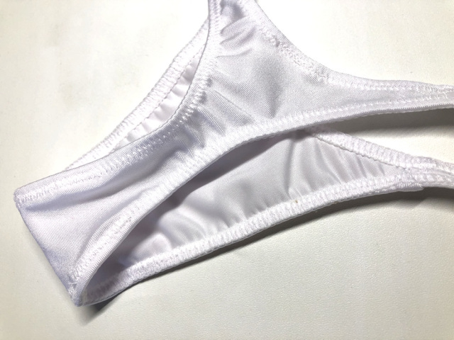 BODYWEAR ユニセックスビキニ 光沢2ウェイ Vフロント Tバック