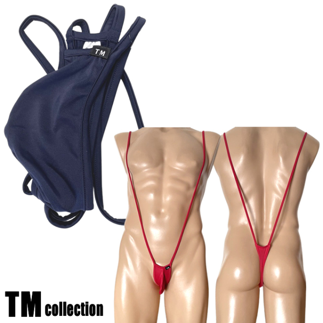 TMコレクション メンズビキニ マイクロファイバー2way サスペンダー  175067