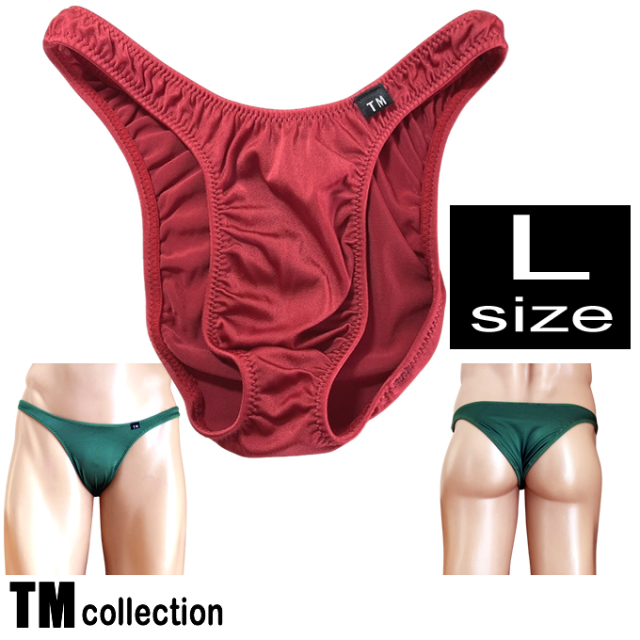 TMコレクション メンズビキニ Shinysmooth ハギナシ 定番スタイル フルバック Lサイズ 175178