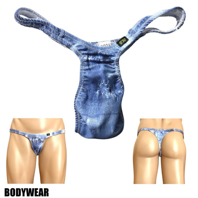 BODYWEAR メンズビキニ　ダメージデニム　Tフロント　Tバック　1773262