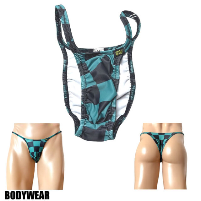 BODYWEAR メンズビキニ　チェッカーズ柄　シャープ　 リオバック　2056256