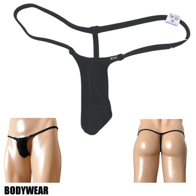 BODYWEAR メンズビキニ　コットンライク　ウルトラマイクロ　 Gストリング　3003257