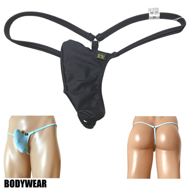 BODYWEAR メンズビキニ　2WAYスパンデックス　上向きTフロント　Gストリング　3006247
