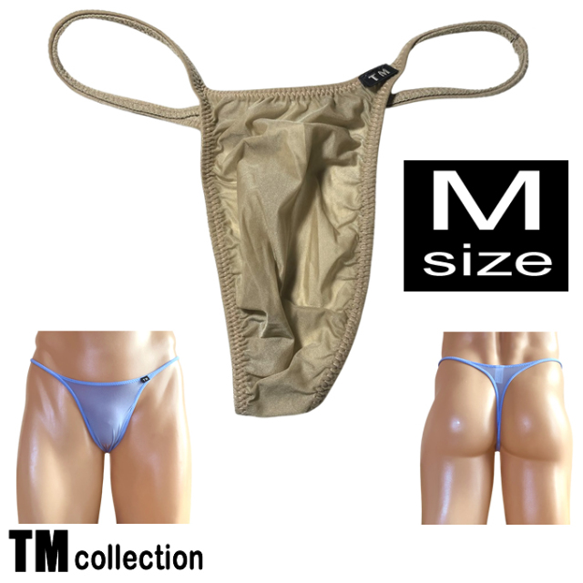 TMコレクション メンズビキニ Clearskin ハギ無しシャープ Comfort Tバック Mサイズ 335272