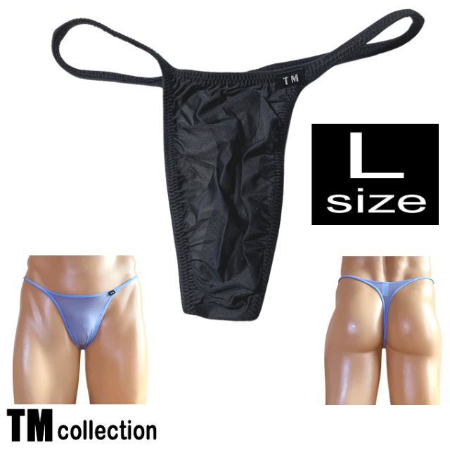 TMコレクション メンズビキニ Clearskin ハギ無しシャープ Comfort Tバック Lサイズ 335274