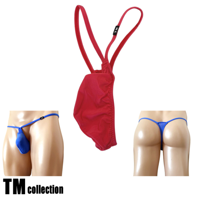 TMコレクション メンズビキニ STRIKESKIN FORK ポーチカップ Tバック M