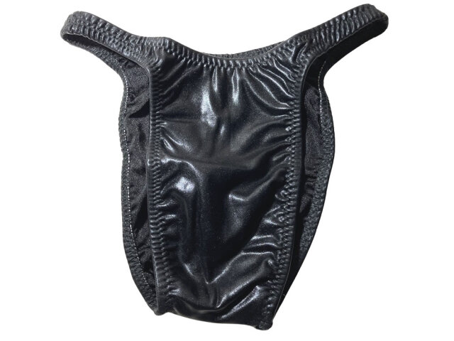 ジャグウェア　ブラジルカット　ブラック　ビニール　ポージングスーツ　bcvyn07