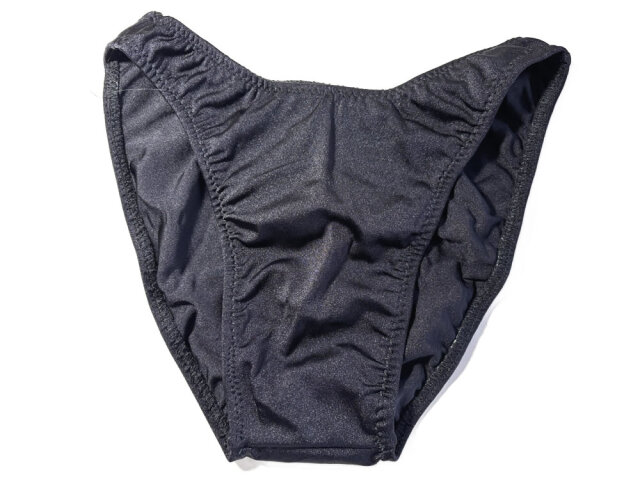 ジャグウェア　ヨーロピアンカット　ブラック　ナイロンライクラ   ポージングスーツ　ec00a-2