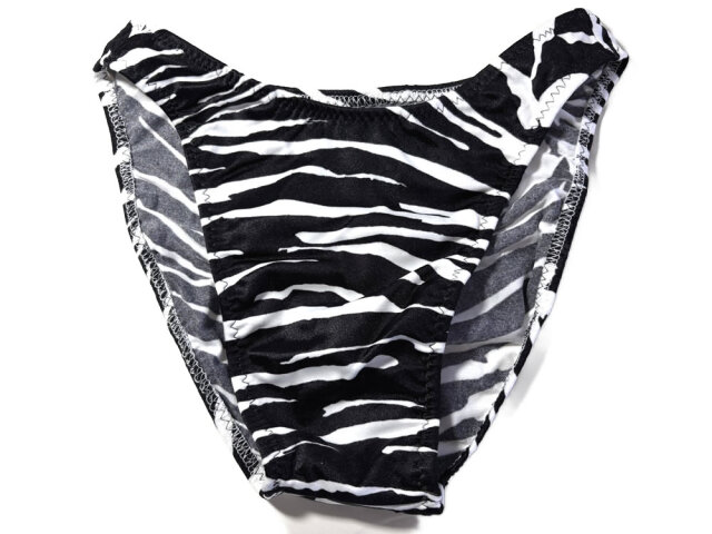 ジャグウェア　ヨーロピアンカット　ゼブラ柄   ポージングスーツ　ecan08