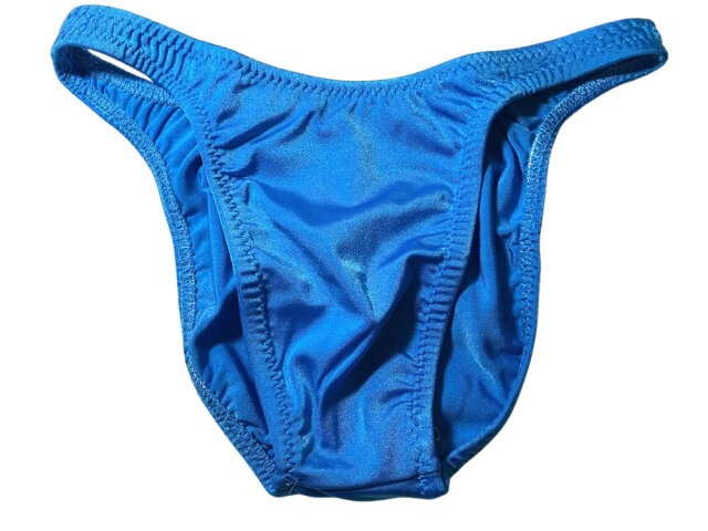 ジャグウェア フレンチカット モナコブルー ナイロンライクラ ポージングスーツ fc08b