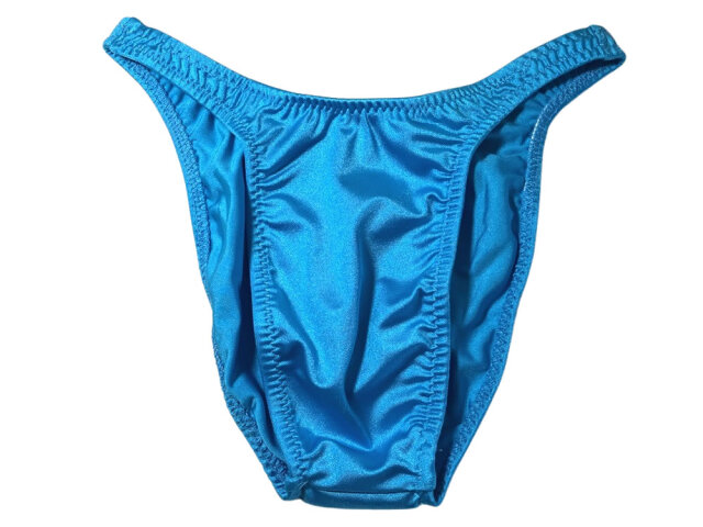 ジャグウェア フレンチカット ターコイズ ナイロンライクラ ポージングスーツ fc16a