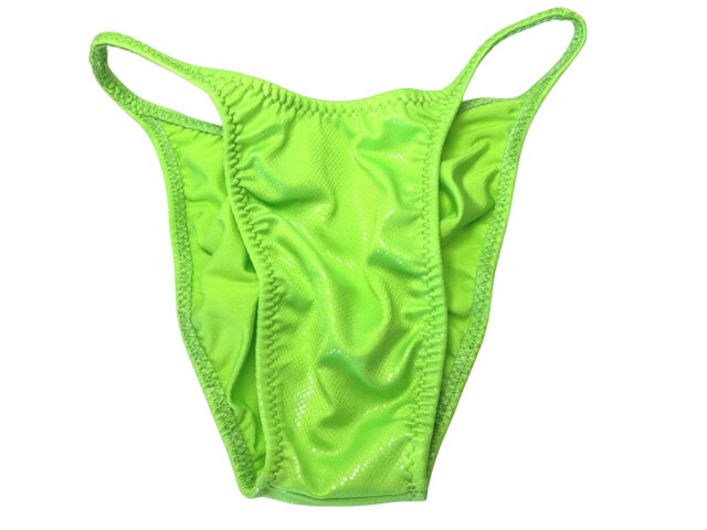 ジャグウェア　フレックスカット　ライムグリーンクリアドット   ポージングスーツ　flccld05