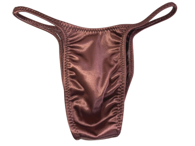 ジャグウェア  プレミアRIO 　チョコレートブラウン　サテン  ポージングスーツ　prs192