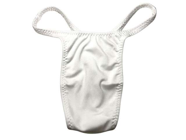 ジャグウェア  プレミアTバック　ホワイト　ナイロンライクラ　ポージングスーツ　pt001