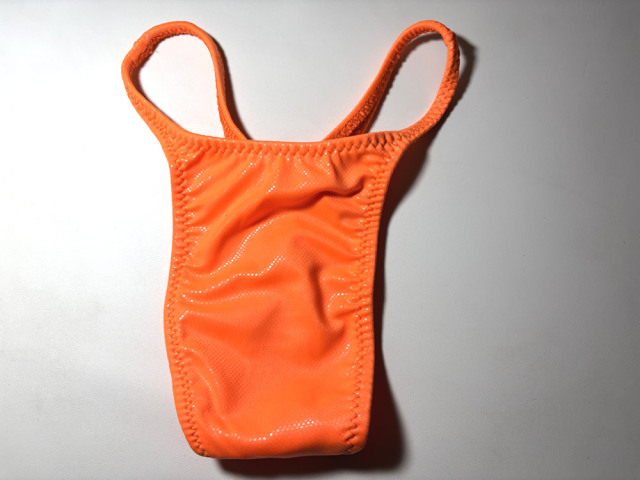 ジャグウェア プレミアTバック オレンジ クリアドット ポージングスーツ ビルパン ptcld04