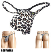 BODYWEAR メンズビキニ 2WAY アニマルスキン ヒョウ柄 バルジシャープ　Tバック Mサイズ 1041271