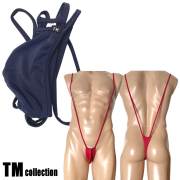 TMコレクション メンズビキニ マイクロファイバー2way サスペンダー  175067