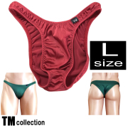 TMコレクション メンズビキニ Shinysmooth ハギナシ 定番スタイル フルバック Lサイズ 175178