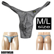 BODYWEAR メンズビキニ　ギンガムチェック柄　ベーシックスタンダード　Tバック　1958248
