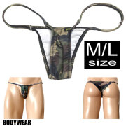 在庫限り！３０％OFF！BODYWEAR メンズビキニ 迷彩柄　ウルトラマイクロ　リオバック　2002239