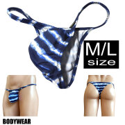 BODYWEAR メンズビキニ　ボーダービビット柄　バルジ　リオバック　2042265