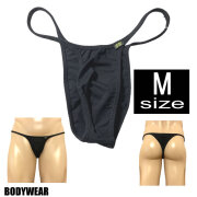 BODYWEAR メンズビキニ　コットンライク　ブラック　シャープ　リオバック　2056263b