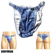 BODYWEAR メンズビキニ　ダメージデニム　ブラジリアン　ハーフバック　2058262