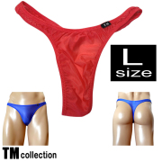 TMコレクション メンズビキニ クリアスキン Standard fit ハギ無し Tバック  Lサイズ　335120