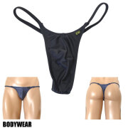 BODYWEAR メンズビキニ　水着2wayスパンデックス　サイドストリング Tバック　3352254