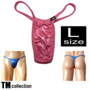 TMコレクション メンズビキニ YKS  ハギ無しシャープ Tバック highrise Lサイズ 335231