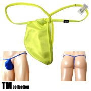 TMコレクション メンズビキニ WET　フロントカップ　Gストリング  Mサイズ　565675